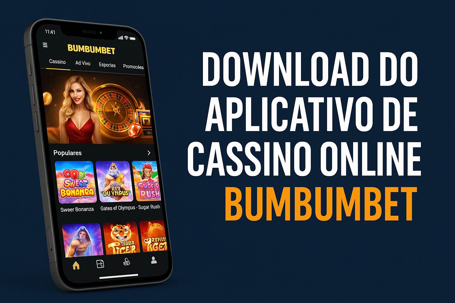Baixar o BUMBUMBET Cassino App