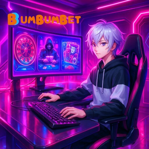 Imagem promocional da BUMBUMBET mostrando a plataforma e suas vantagens